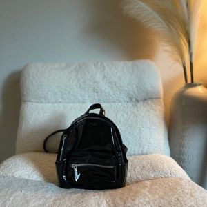 Pleather backpack